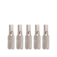 Bit 1/4" Innensechskant 25mm 4mm 5-tlg.