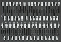 Bitsatz 1/2" SFS-M 64-tlg.