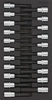 Bitsatz 1/2" SFS-S 21-tlg.