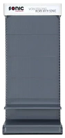 Display 1 Meter inklusive Haken und Leuchte