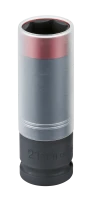 Felgen-Stecknuss 1/2" 6-kant 21mm