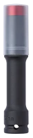Felgen-Stecknuss 1/2" extra lang 6-kant mit Ring 21mm