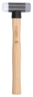 Hammer mit Nylonköpfen und Eschengriff 32mm