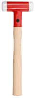 Hammer mit Nylonköpfen und Eschengriff 610g
