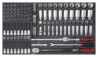 Kombinationssatz 1/2" SFS-L 118-tlg.