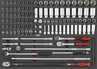 Kombinationssatz 1/2" SFS-XL 115-tlg.