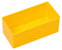 Leere Hartschale zur Aufbewahrung (54x110x45mm)