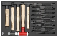 Meißel- und Hammersatz SFS-M 20-tlg.