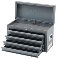 Topbox leer 4 Schubladen und Deckel, RAL7011